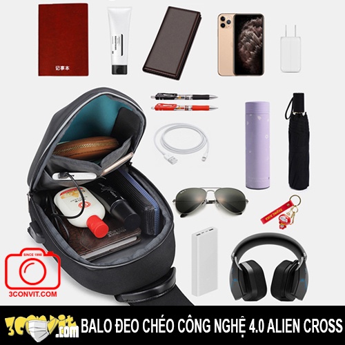 Balo đeo chéo công nghệ 4.0 Alien Cross