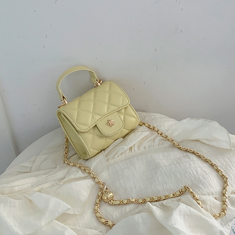 Túi Đeo Chéo Hình Vuông Cỡ Nhỏ Đính Hạt Thời Trang Cho Nữ