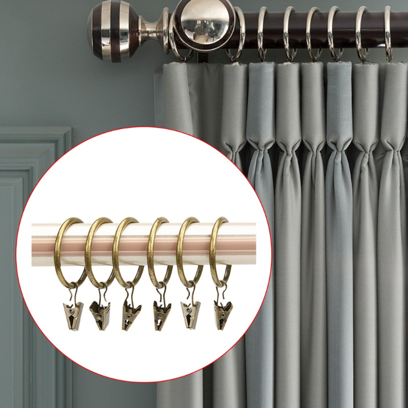 20 Khoen Kim Loại Treo Rèm Cửa Tiện Lợi