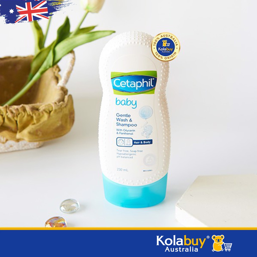 Sữa tắm gội cho bé của Úc Cetaphil Baby Gentle Wash and Shampoo 230ml