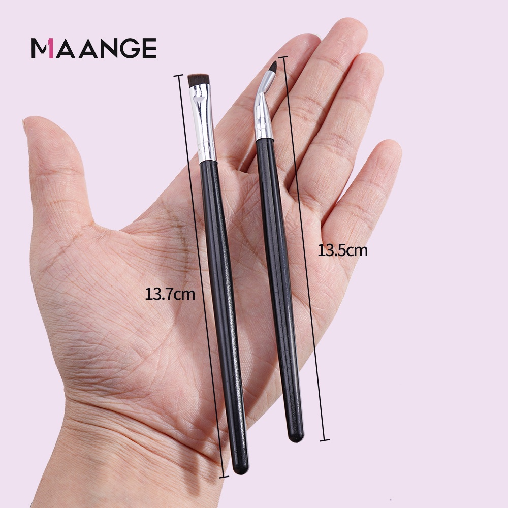 Set 2 cọ trang điểm Magefy dùng kẻ mắt kẻ mày