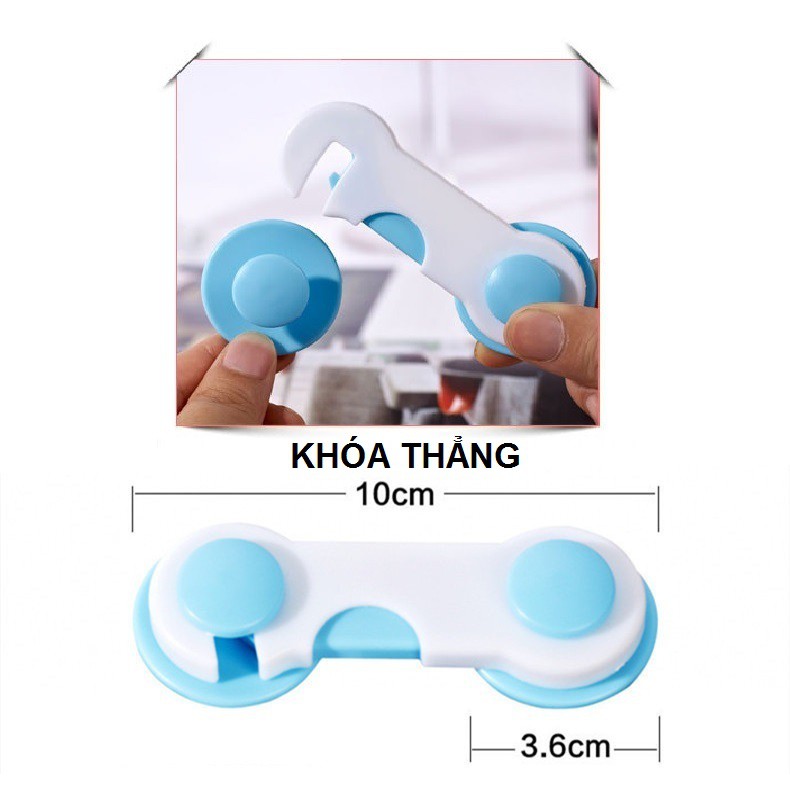 [Sỉ 5.5k] Dây Khóa Gài An Toàn Tủ Lạnh, Tủ Đồ, Ngăn Kéo BB07-KNT