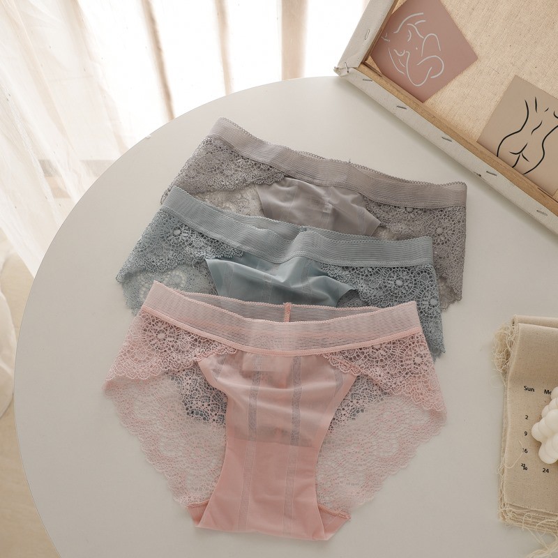 Quần lót ren nữ sọc sexy siêu rẻ-QL003, Quần Lót Đúc Pha Ren Hoa | BigBuy360 - bigbuy360.vn