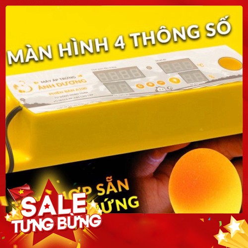 [ GIẢM GIÁ ] Máy ấp trứng lắp hoàn thiện 108 trứng