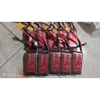 Pin 3s 11,1v 1500mah 45c jack xt60