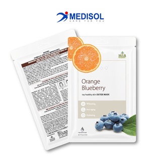Mặt Nạ HNB Chiết Xuất Từ Việt Quất & Cam Tươi