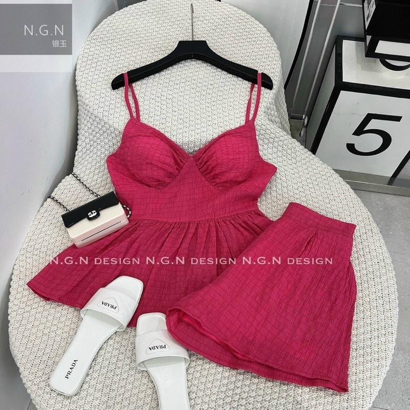 Sét bộ xốp hai dây có mút ngực hàng quảng châu siêu hot na