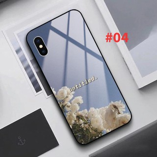 Ốp lưng kính Samsung Galaxy Note 8 Note 9 Note 10 Note 10 Plus in hình HOA
