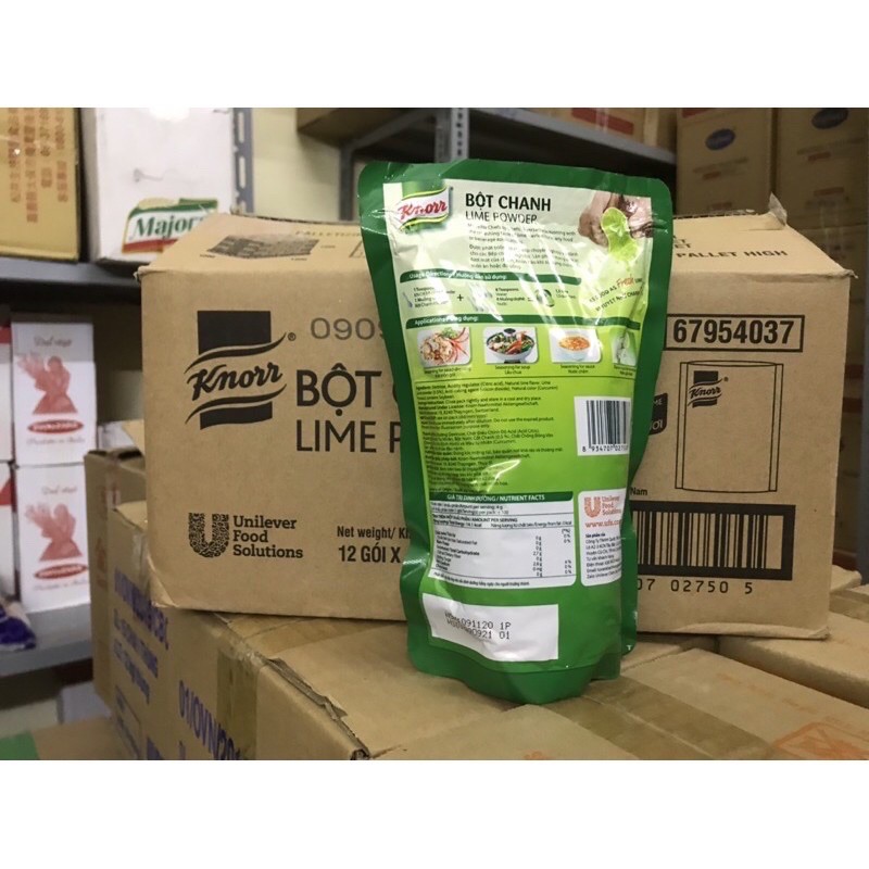 Bột chanh Knorr gói 400g