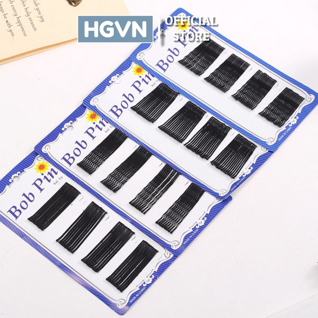 SET 36 Cây Kẹp Tăm Đen BOB Cao Cấp