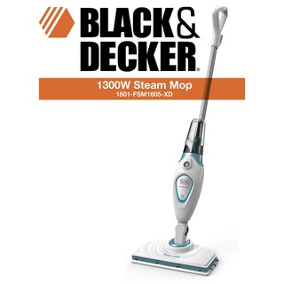 MÁY LAU SÀN HƠI NƯỚC BLACK&DECKER FSM1605-XD