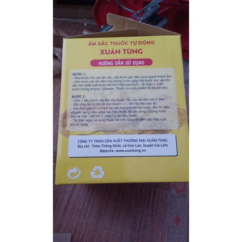 Ấm sắc thuốc 3.2L ❤️ CHÍNH HÃNG ❤️  bằng điện siêu nấu thuốc tự động nhanh an toàn tiết kiệm điện.