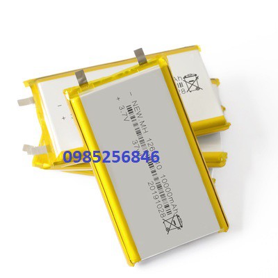 Pin Lithium-Polymer 3.7V 10000mAh 1260110 mới 100% dung lượng cao