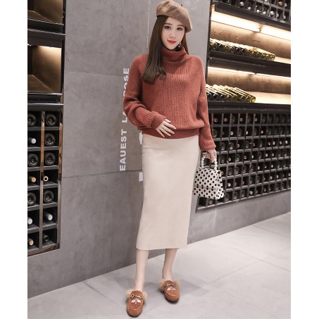 Đầm Dệt Kim Dáng Dài Thời Trang Thu Đông Cho Phái Nữ | BigBuy360 - bigbuy360.vn