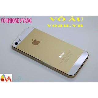 VỎ IPHONE 5 MÀU VÀNG