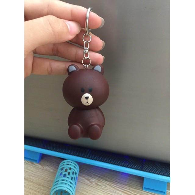 Móc khoá gấu brown và và thỏ cony sỉ từ 10k |shopee. Vn\Shopdenledz