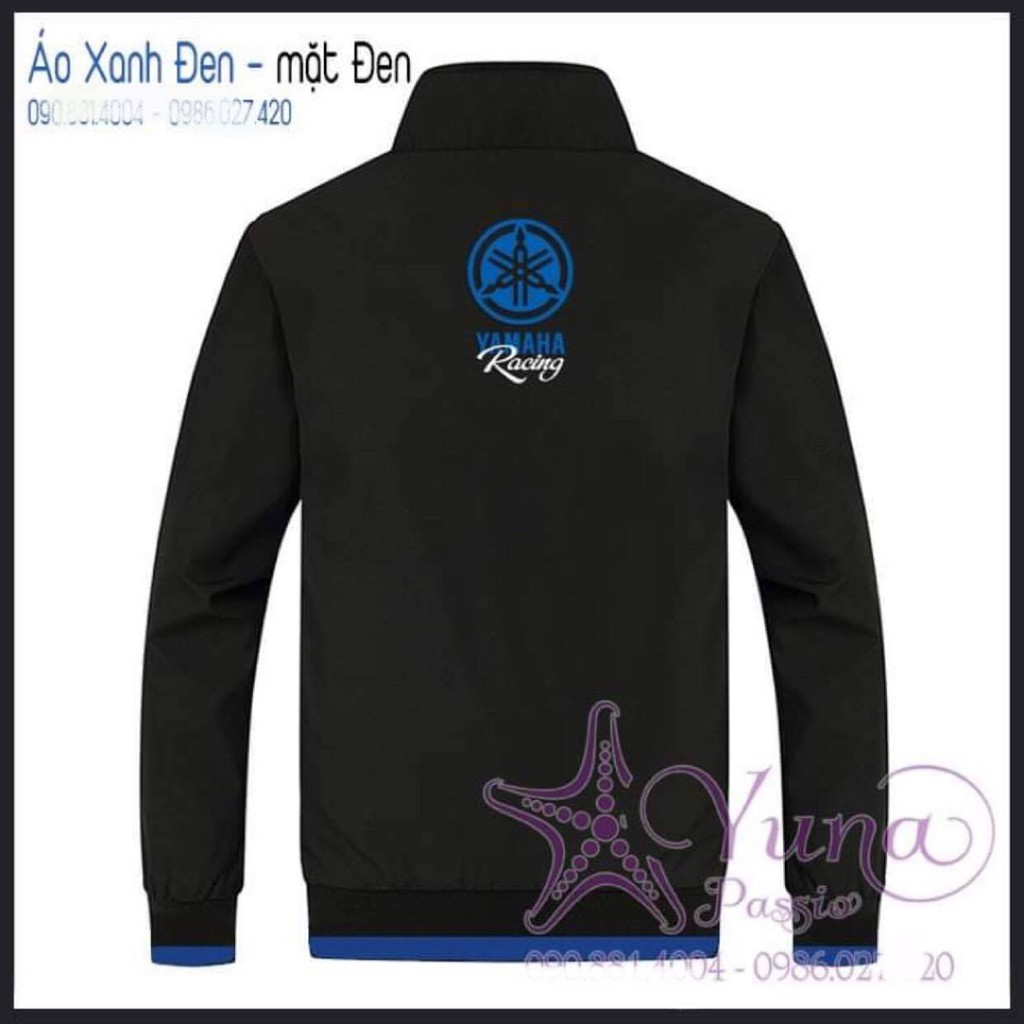 ÁO KHOÁT DÙ NAM NỮ 2 LỚP CAO CẤP THÊU YAMHA