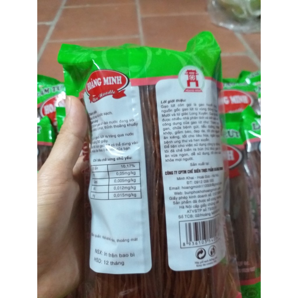 [Mã 267FMCGSALE giảm 8% đơn 500K] Gói 250g bún khô gạo lứt Hoàng Minh/CAM KẾT RẺ NHẤT SHOPEE | BigBuy360 - bigbuy360.vn