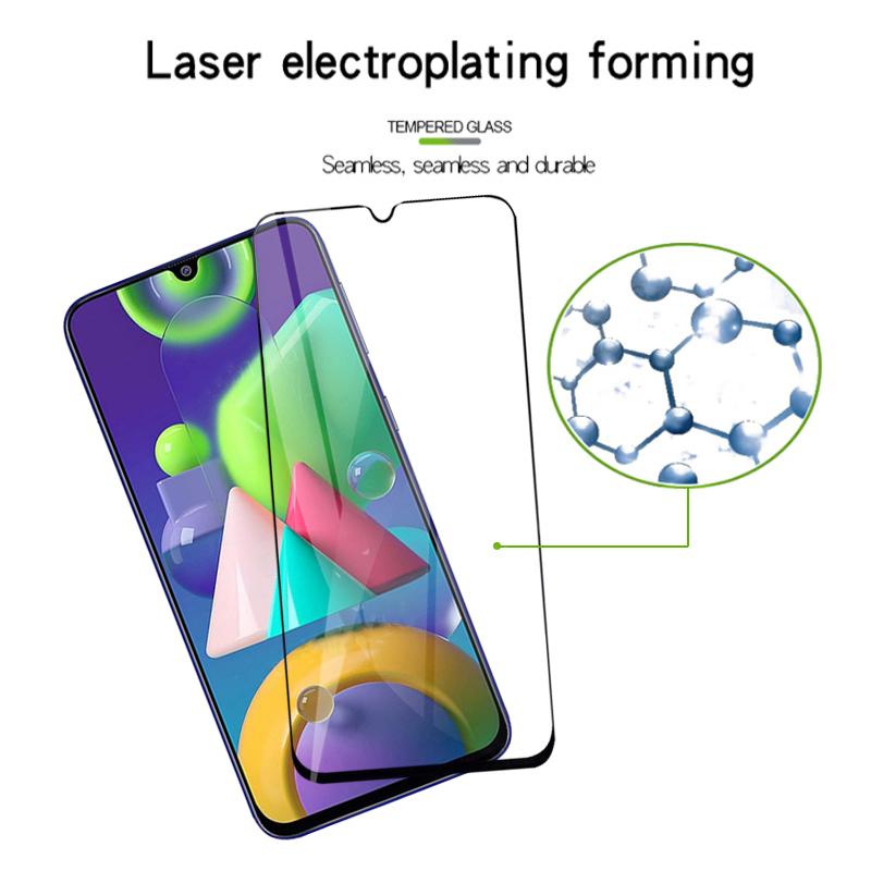 Miếng dán kính cường lực bảo vệ màn hình cho Samsung Galaxy Note 20 Note 10 S10 Lite M51 M31S M31 M30 M40 M01