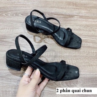 Sandal Da Lộn 2 Phân Mẫu Mới Nhất (Quai Cài Và Quai Chun)