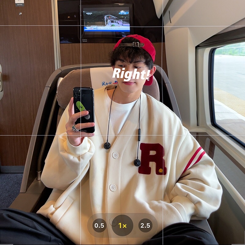 Áo khoác cardigan nỉ bông thêu R ( Ảnh thật ) | BigBuy360 - bigbuy360.vn