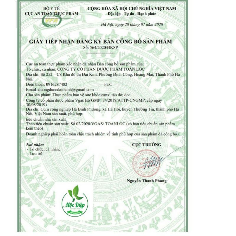 Canxi Tảo Đỏ | Thế Giới Skin Care