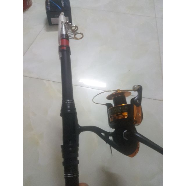 Cần hunts man + máy câu yolo magic spin đồ câu cá hàng hót giá rẻ