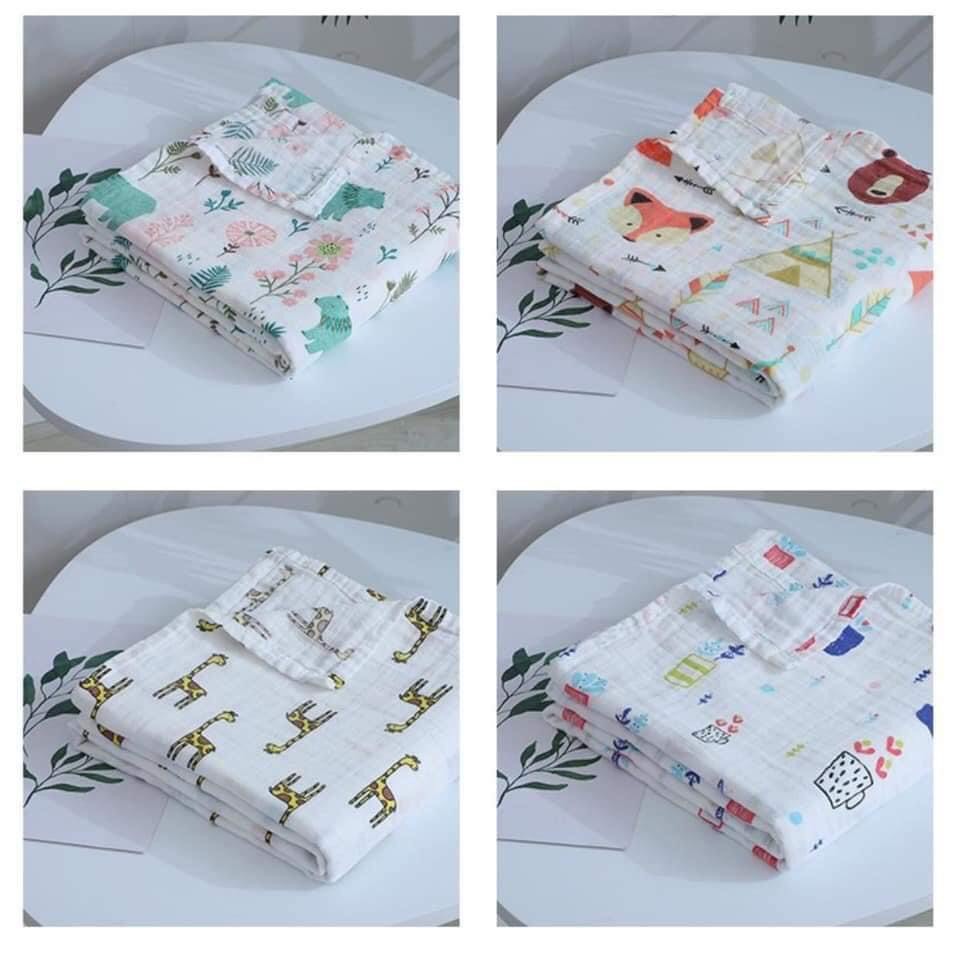 KHĂN MẶT COTTON 6 LỚP, ORGANIC, 2 LỚP/ KHĂNG RỬA MẶT ĐA NĂNG