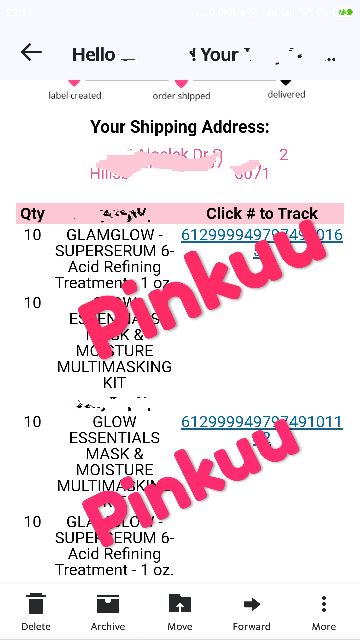 Mask mặt nạ GlamGlow săn deal đủ bill