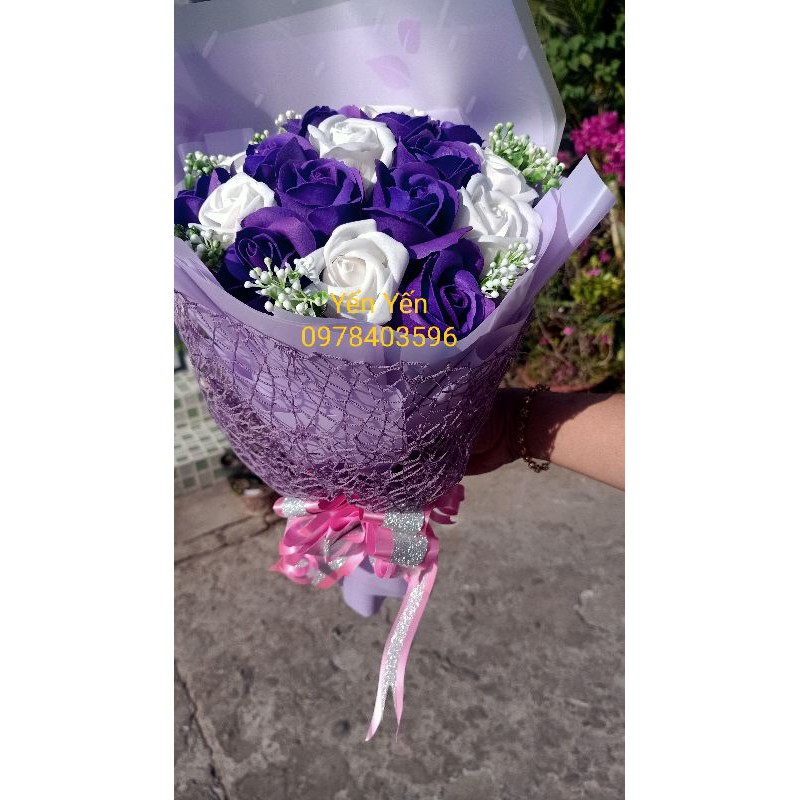Bó hoa hồng sáp thơm vĩnh cửu loại 1❤️