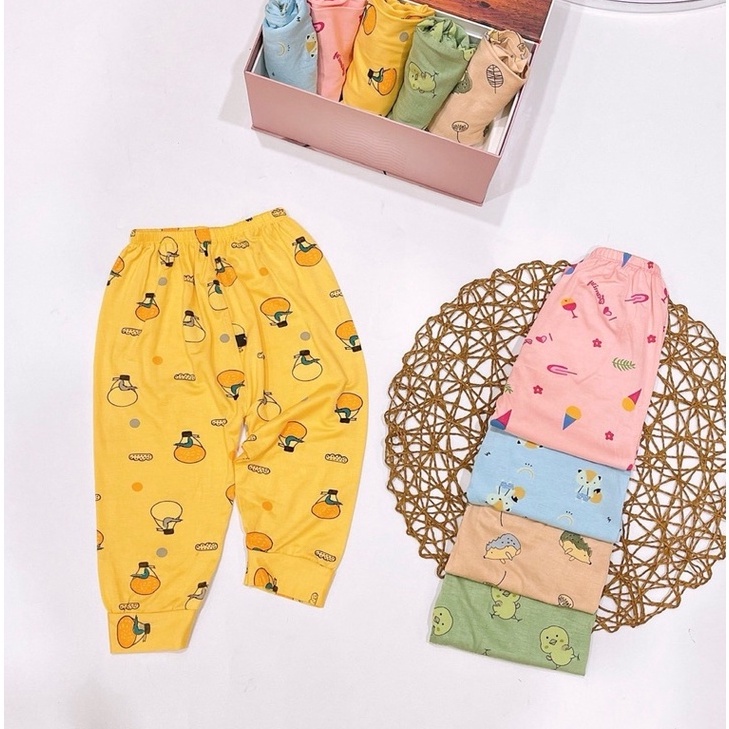 Quần chục dài , Quần dài peptit thun lạnh cho bé siêu mát siêu dễ thương