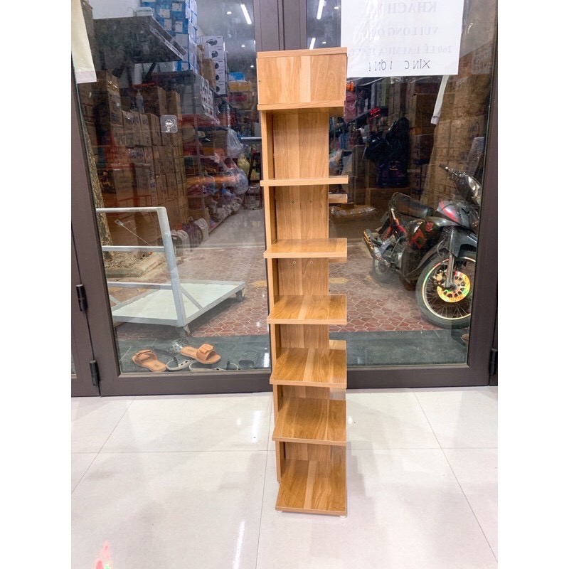 KỆ GIẦY DÉP GỖ HÌNH CÂY NHỎ GỌN TIỆN LỢI