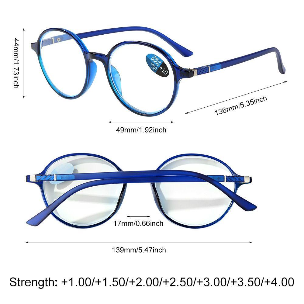 Kính Đọc Sách Gọng Tròn Chăm Sóc Mắt Thời Trang