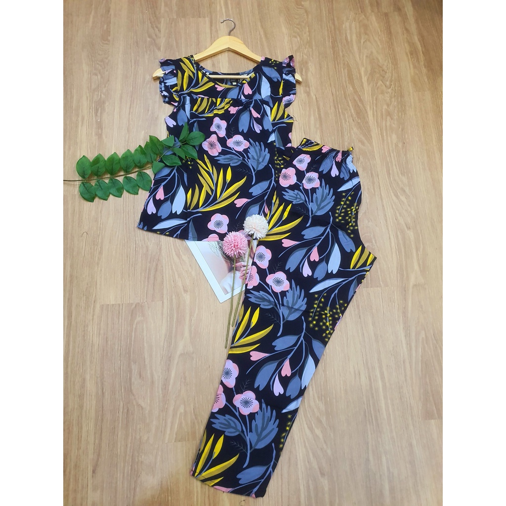 Đồ bộ dài tay cánh tiên tole lanh cao cấp loại 1