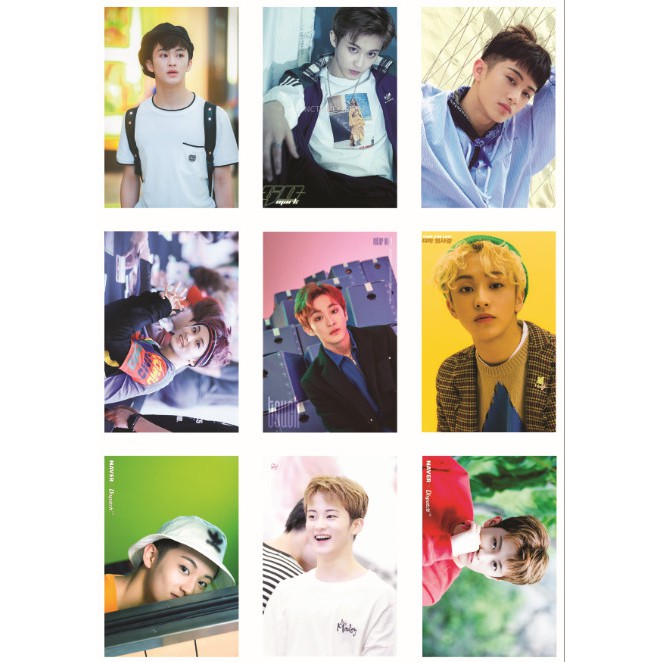 Lomo card ảnh NCT - MARK LEE full 63 ảnh