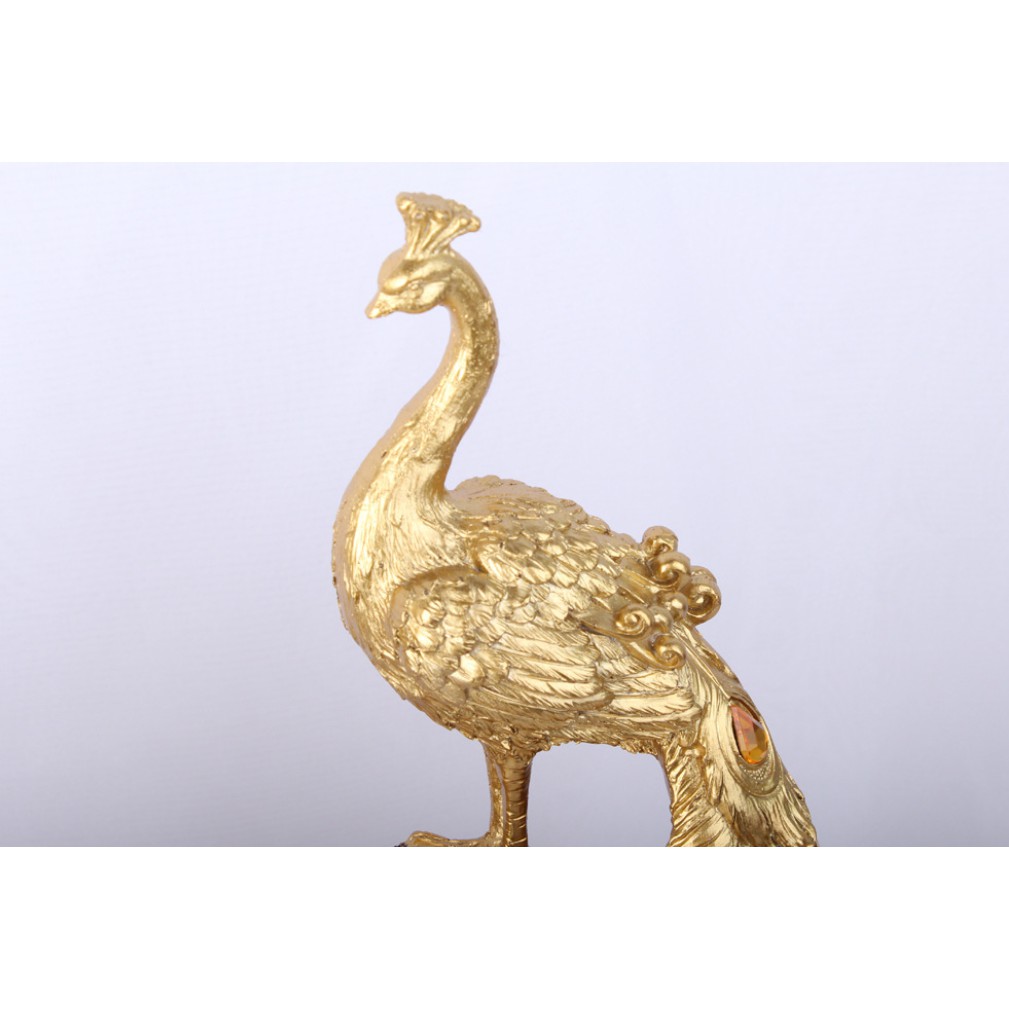 Tượng để bàn. tượng chim công để bàn. decor con công. decor trang trí. tượng chim công trang trí. decoration home