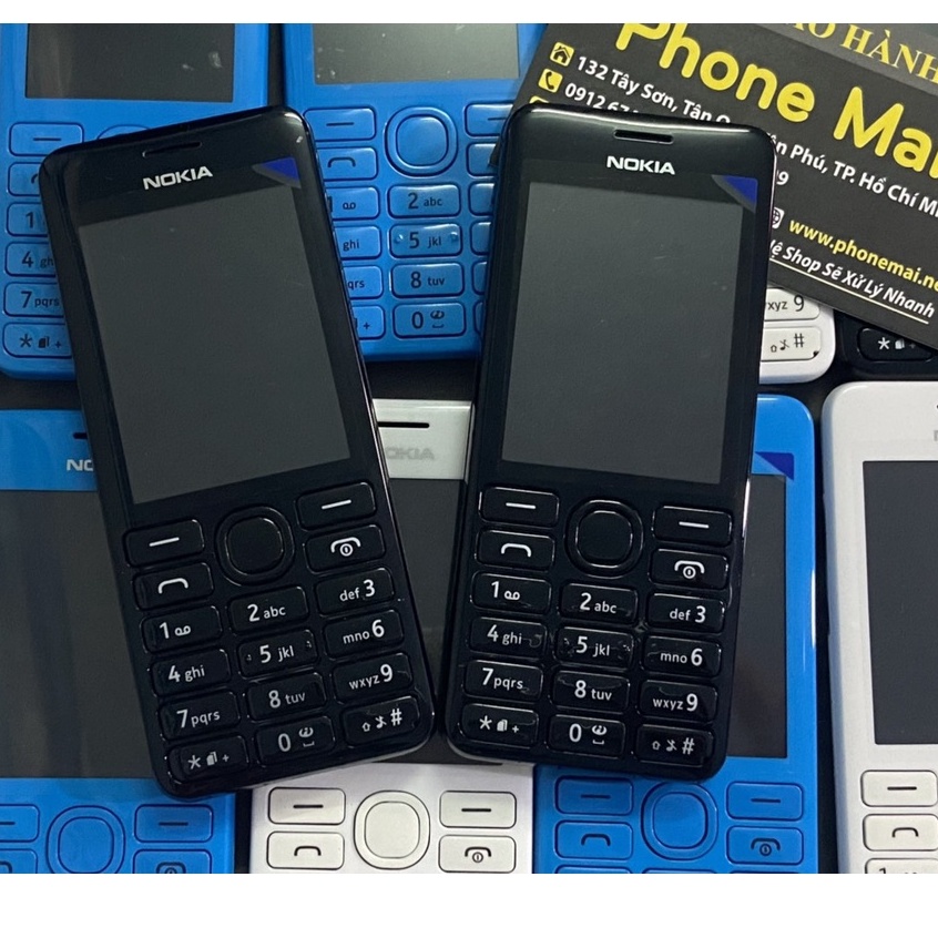 Điện Thoại Nokia 206 Chính Hãng Loa To,Nghe Gọi Rõ Ràng - Bảo Hành 12 Tháng