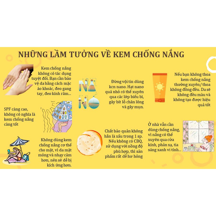 Kem Chống Nắng Vật Lý Nâng Tone Da Care:nel No Sebum Perfect UV Shield SPF50+ PA++++ 50ml