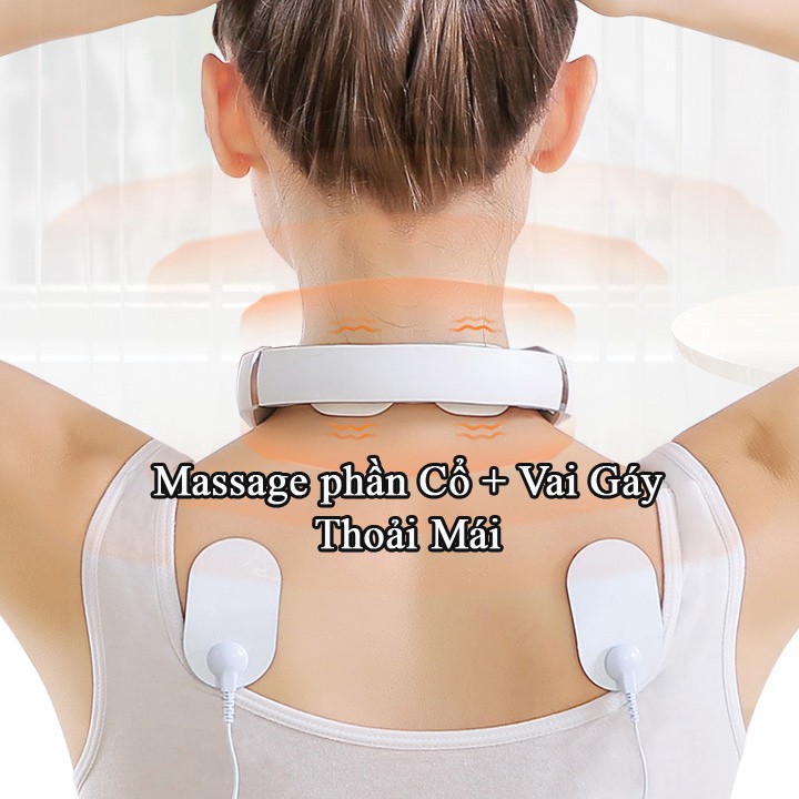 Máy massage cổ Huawei Hilink Jeeback G6 massage 3 cấp nhiệt, 4 khu vực, siêu nhỏ gọn, kết nối App, 10 cường độ mạnh mẽ