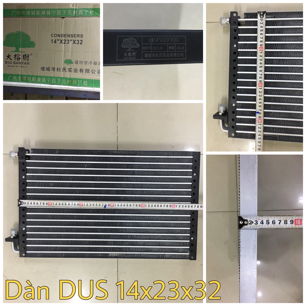 Dàn nóng / Dàn chế DUS (5 loại kích thước khác nhau)
