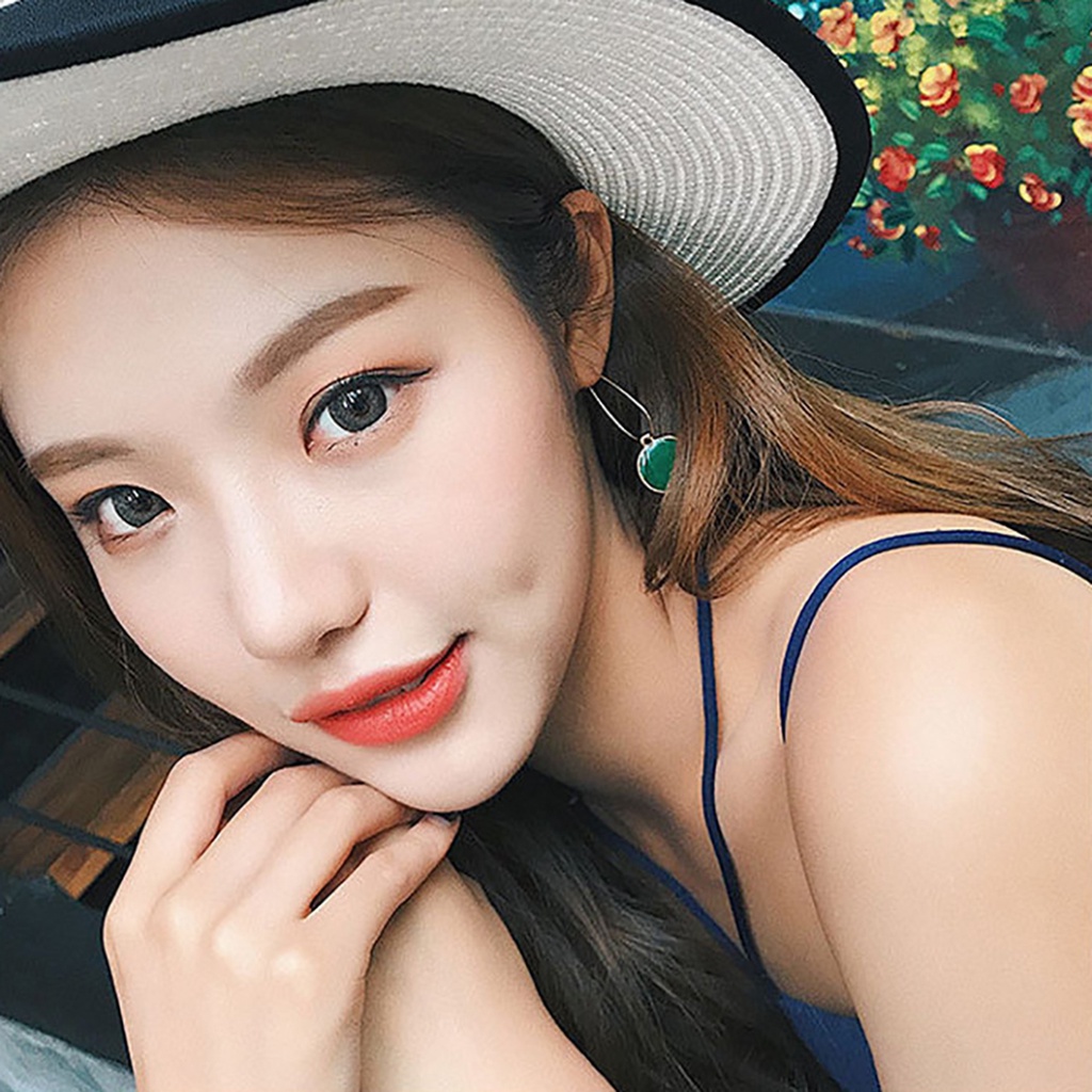 Khuyên tai nữ trang dáng dài tạo hình độc đáo xinh xắn