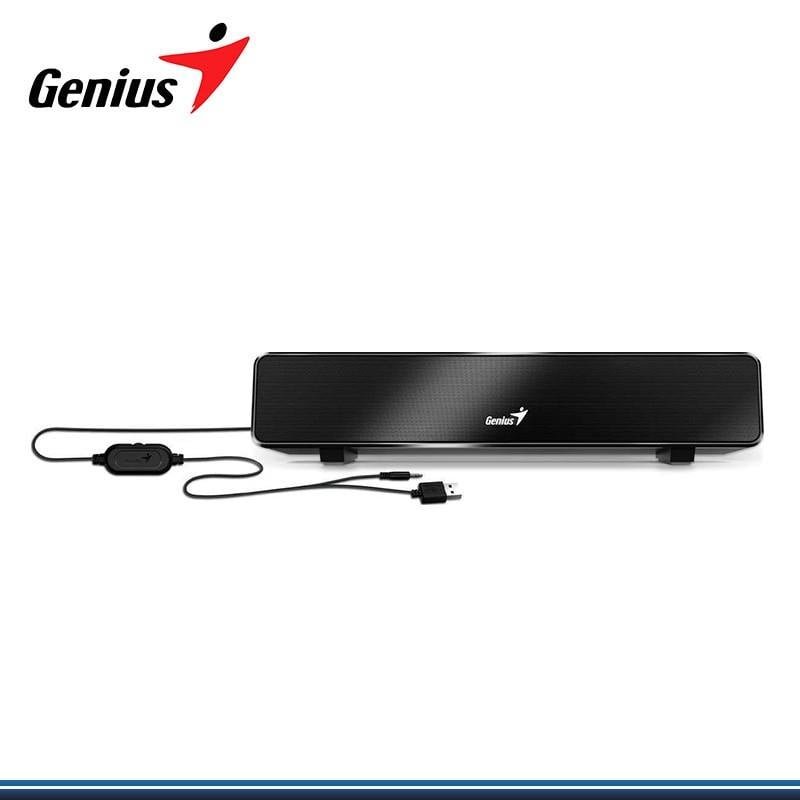 Loa Soundbar 100 USB Chính hãng Genius mầu đen nguồn USB
