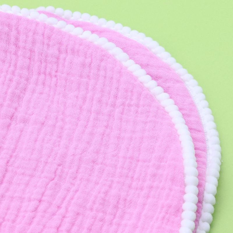 Yếm Ăn Bằng Vải Cotton Mềm Mại Thoáng Khí Dành Cho Bé Sơ Sinh