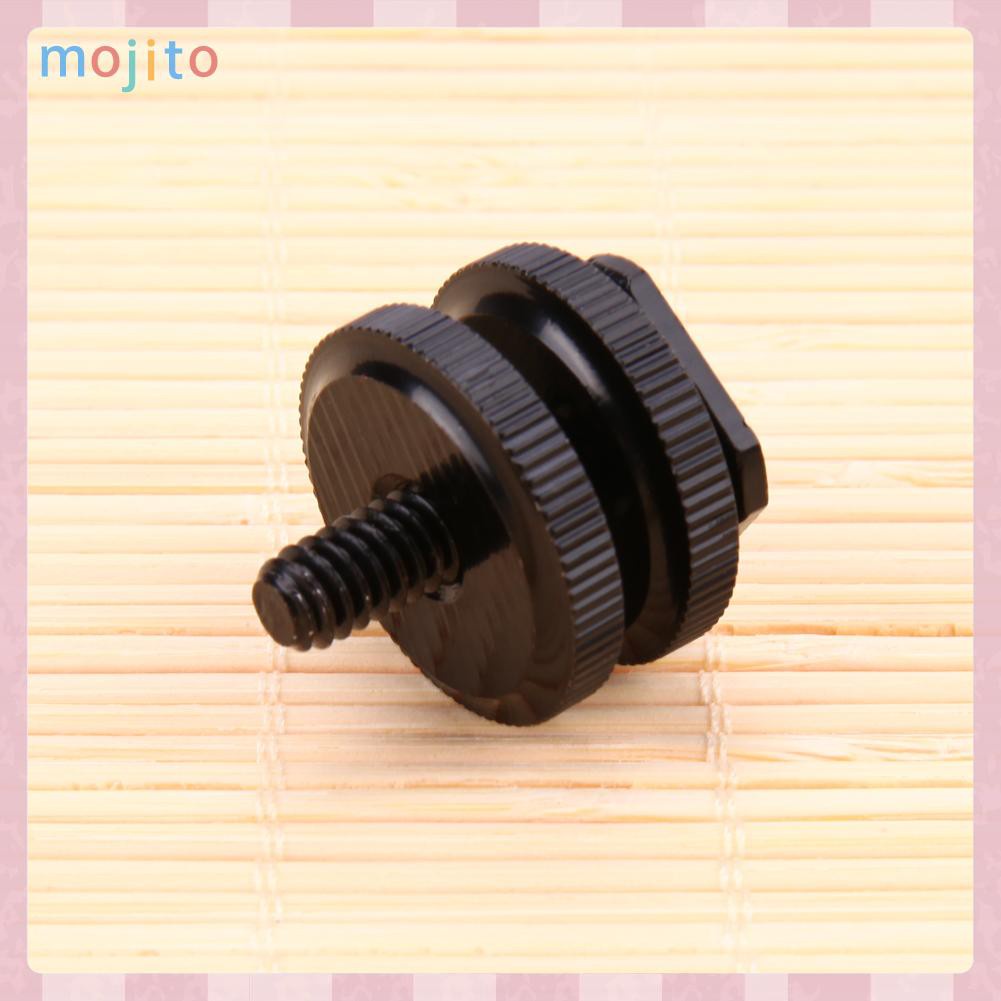 MOJITO Pro 1/4&quot;-20 Tripod Mount Screw to Flash Camera Hot Cold Shoe Adapter