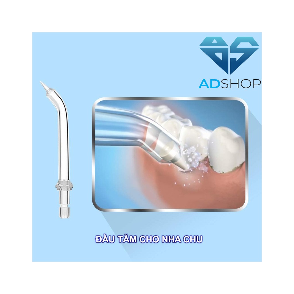 Đầu tăm nước H20FLOSS, thay thế cho tất cả các máy tăm nước H2ofloss chính hãng.Đầu Tăm Chính Hãng