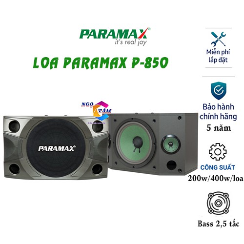 Loa Paramax P-850 New Hàng Chính Hãng