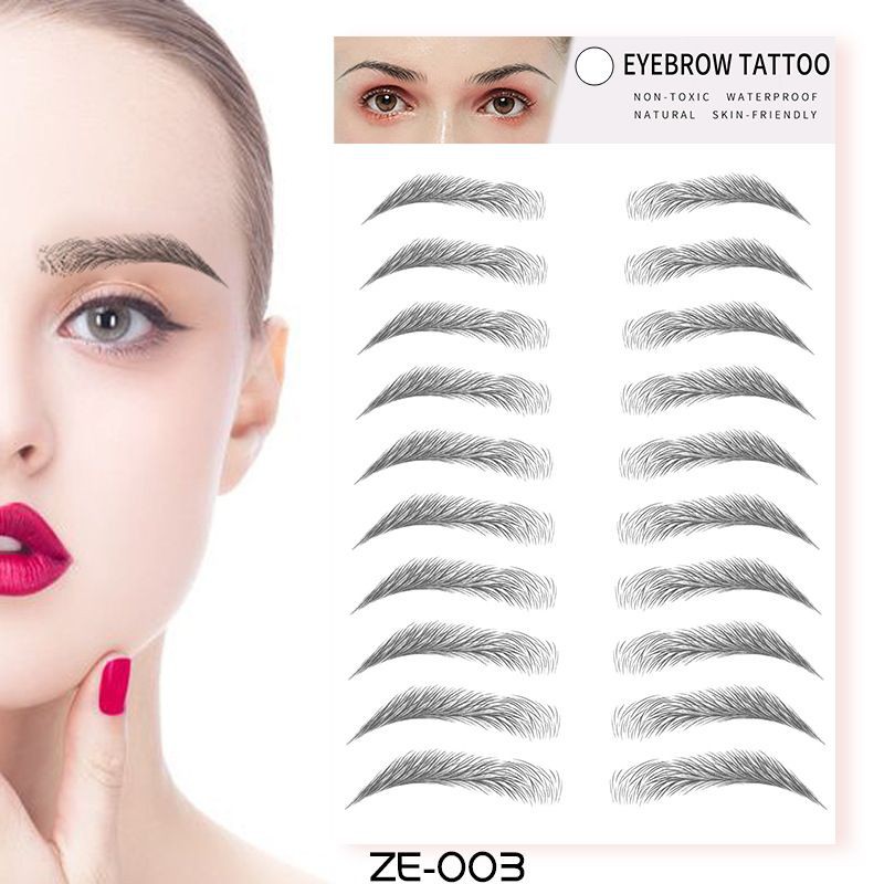 (hàng Mới Về) Miếng Dán Lông Mày Chống Thấm Nước Tatoo | BigBuy360 - bigbuy360.vn