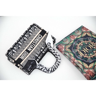 Túi xách cd tote mini fullbox kèm khăn