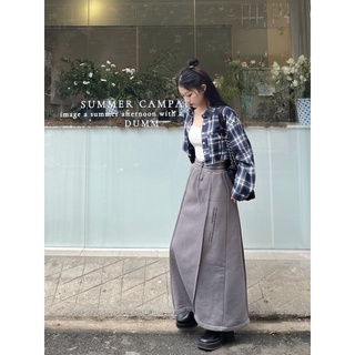 Áo sơmi sọc croptop cá tính