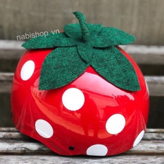 Nón hally nửa đầu trái dâu